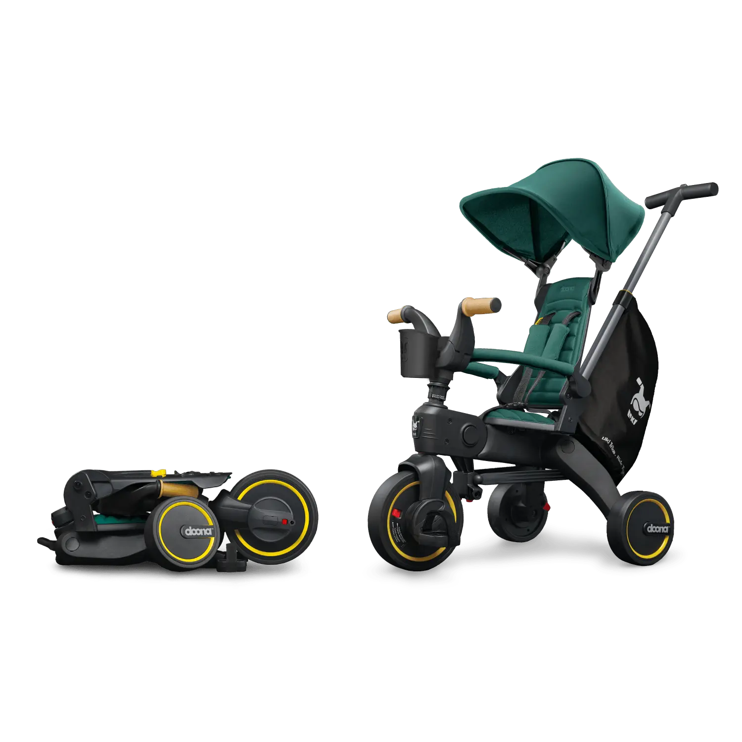 Складной трехколесный велосипед Doona Liki Trike S5