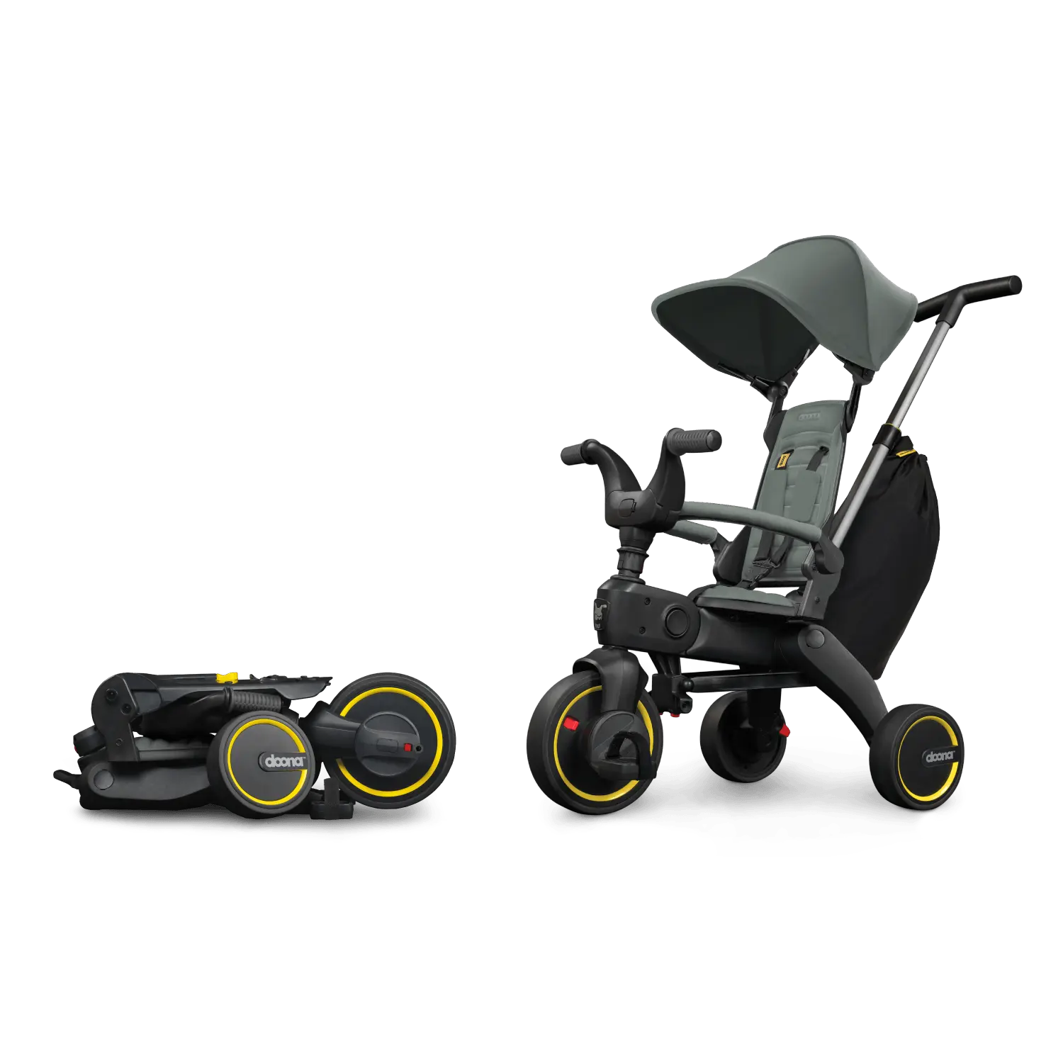 Складной трехколесный велосипед Doona Liki Trike S3