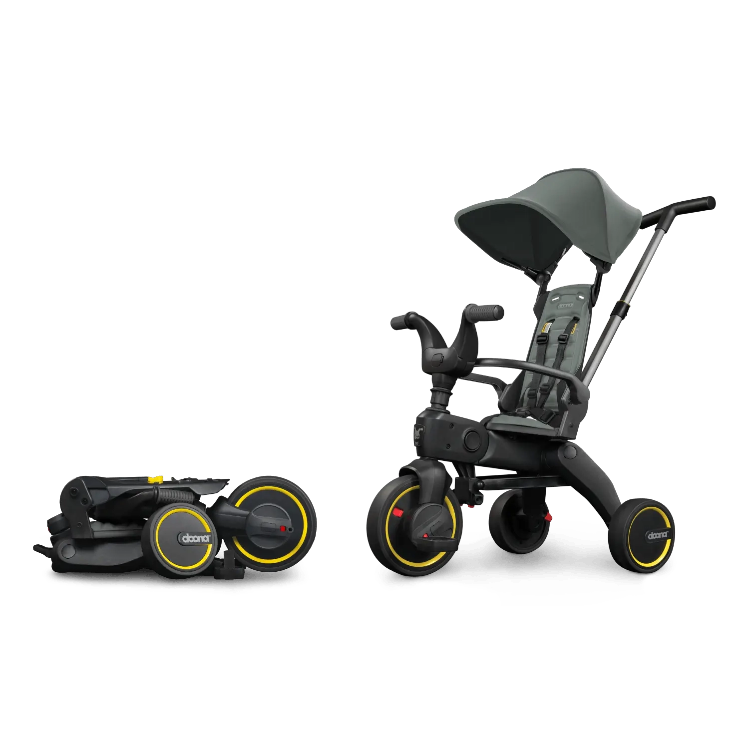 Складной трехколесный велосипед Doona Liki Trike S1