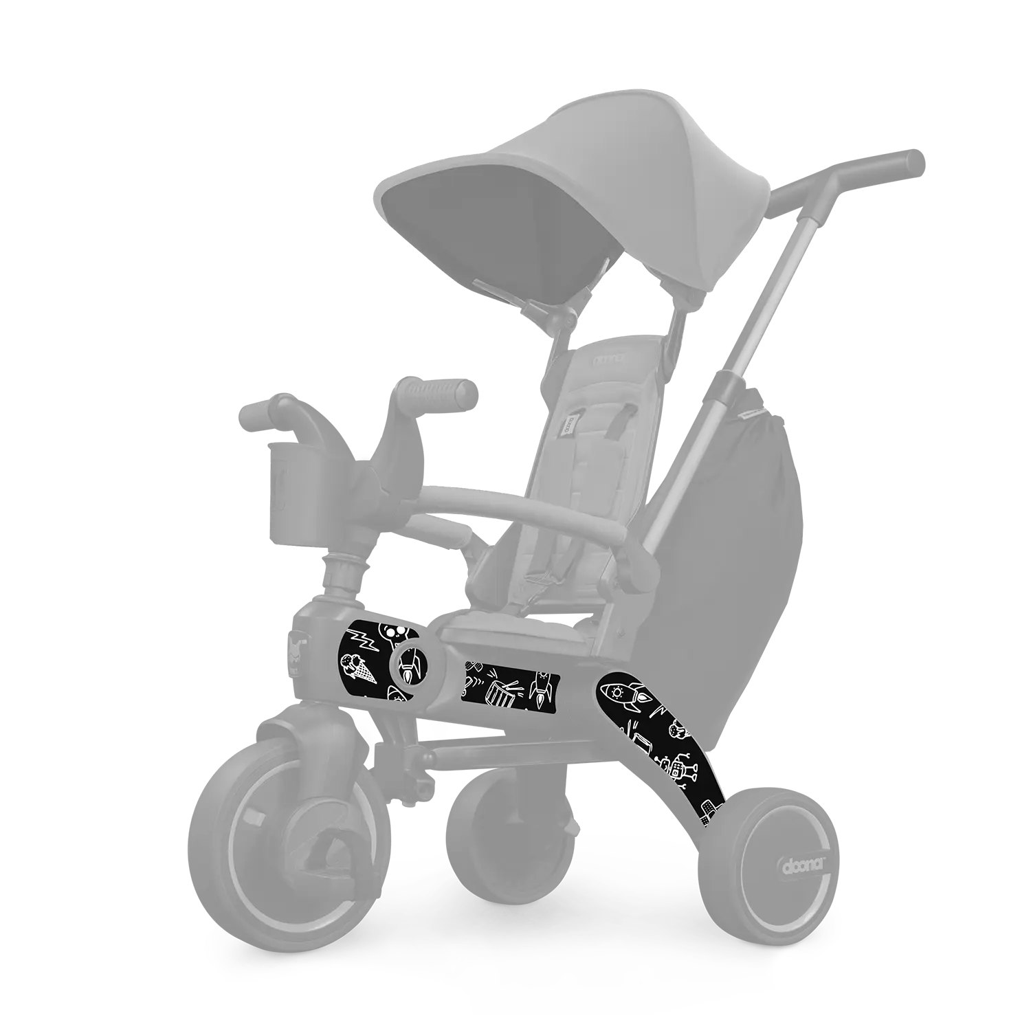 Набор наклеек на велосипед